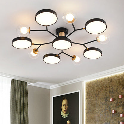 Darren – Lampe de plafond LED en design Branch