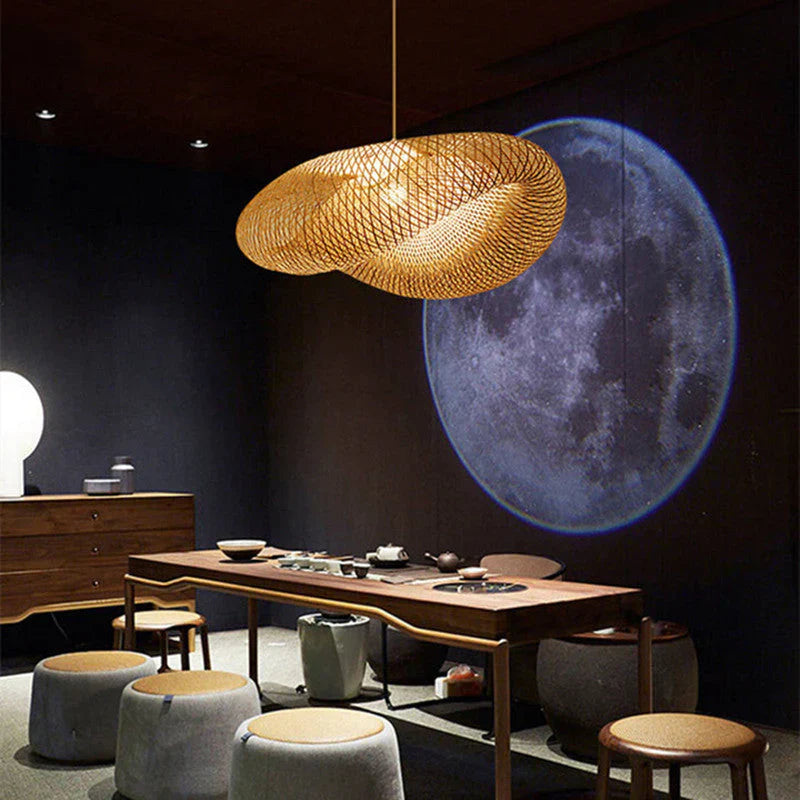Satori – Lampe de plafond en bambou