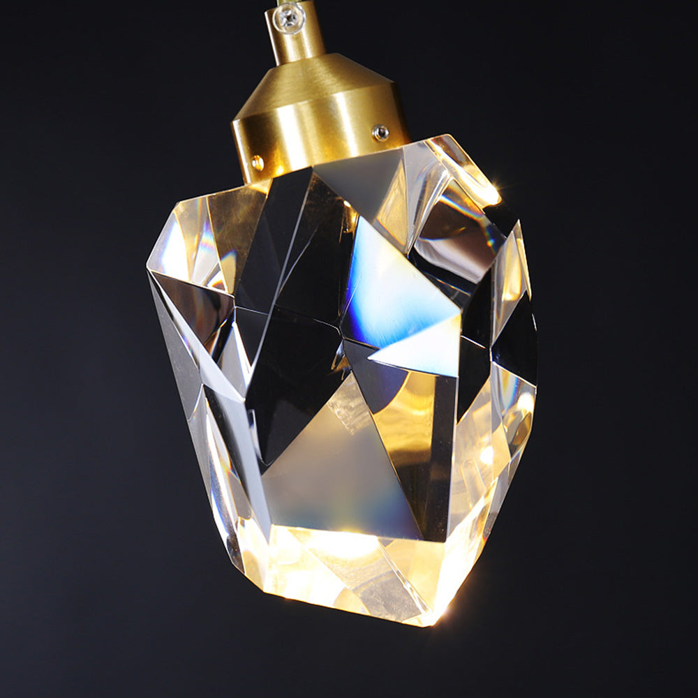 Alberia – Lustre en cristal nordique