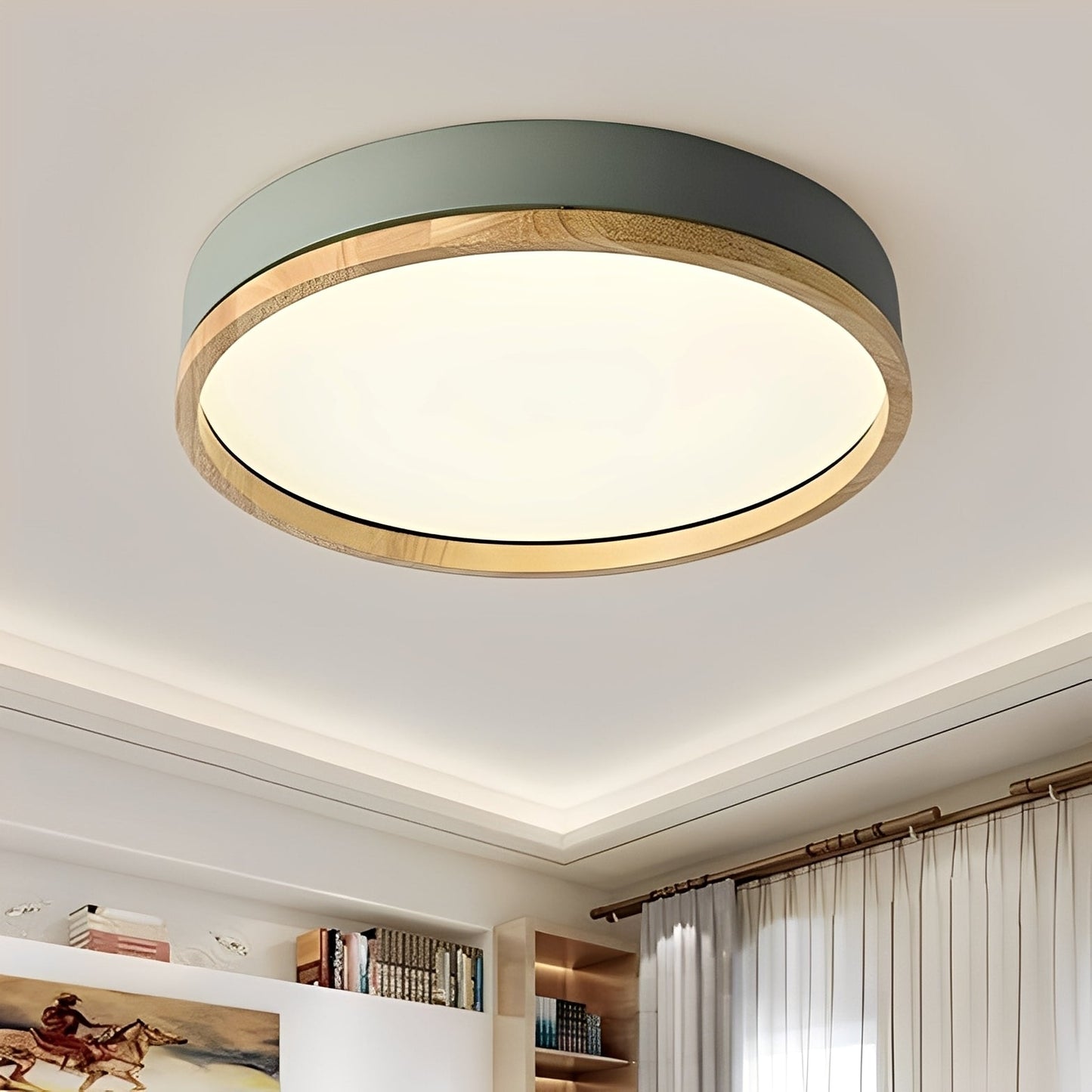 Chiara – Ronde Acrylique Plafonnier