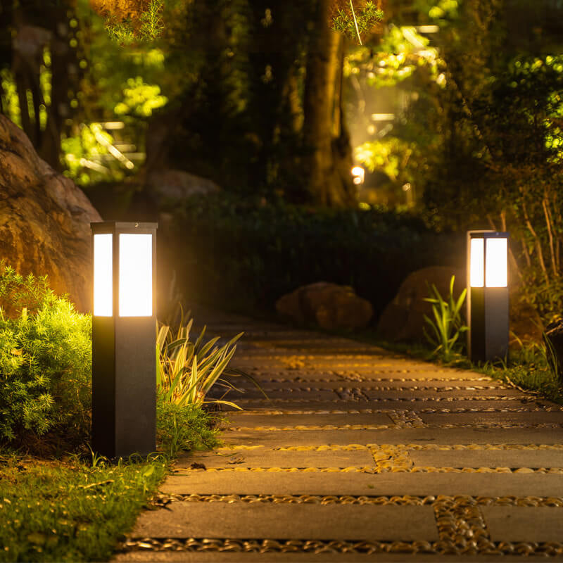 Auron – Lampe Solaire de Chemin Moderne