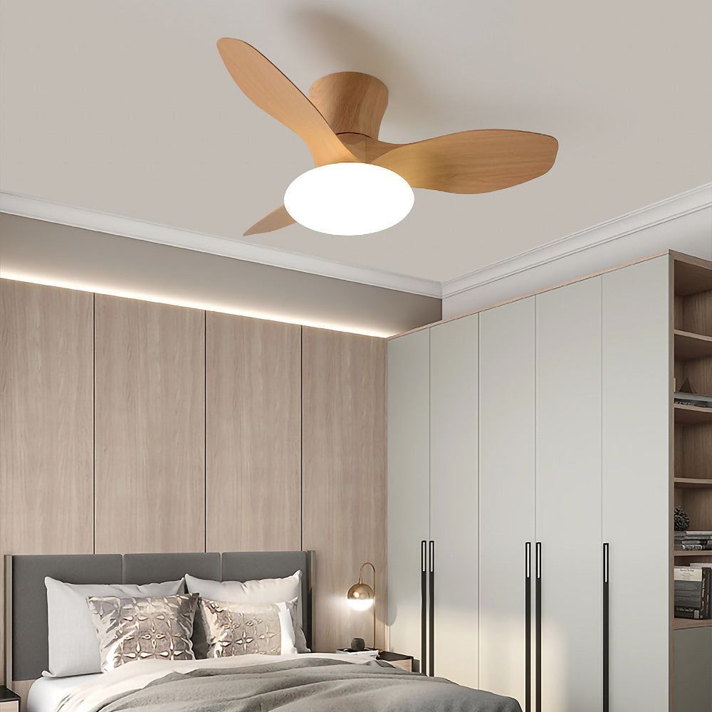 Elaria – Ventilateur de plafond en bois naturel