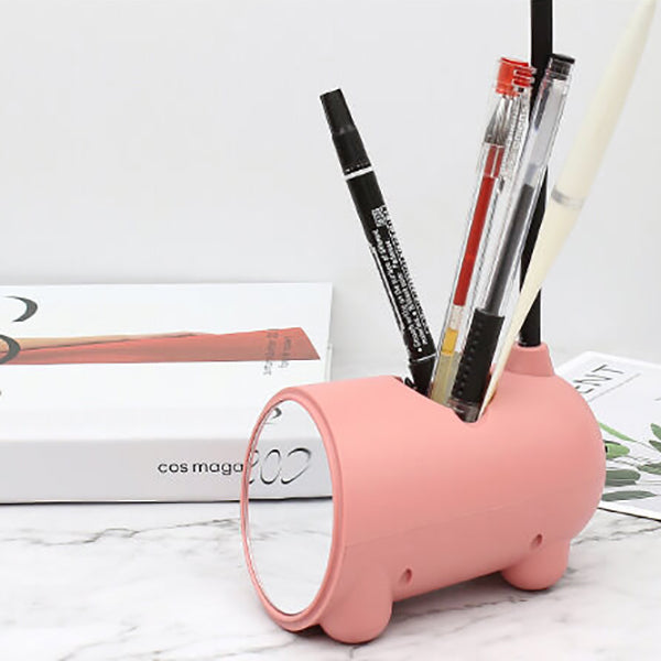 Lampe de Bureau LED avec Porte-Stylos – Tactile et Rechargeable par USB
