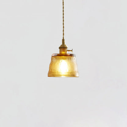 Miyu – Lampe en verre suspendue minimaliste