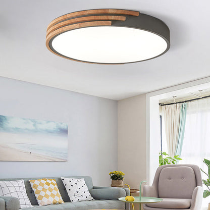 Reyo – Lampe de plafond LED ronde