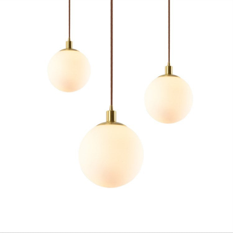 Toshi – Lustre en verre nordique en forme de sphère