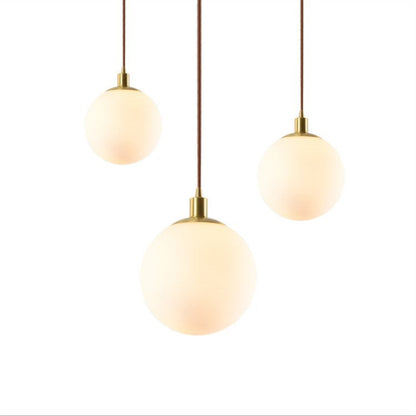 Toshi – Lustre en verre nordique en forme de sphère