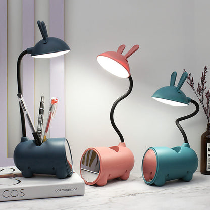 LumiFawn – Lampe de bureau LED moderne avec chargement USB
