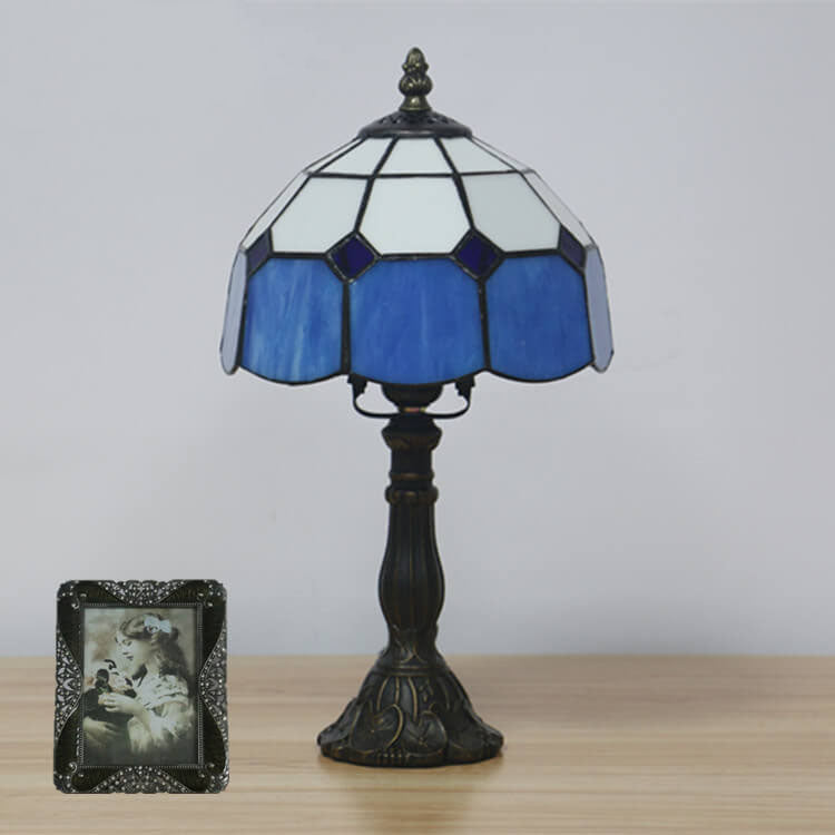 Seraphina – Lampe de table en verre Tiffany vintage