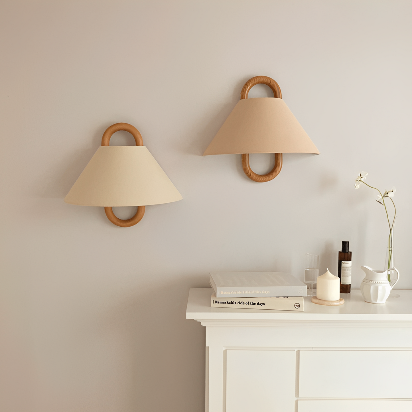 Reva – Applique Murale LED en Hêtre
