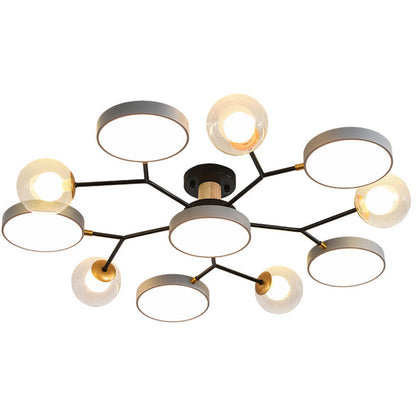 Darren – Lampe de plafond LED en design Branch