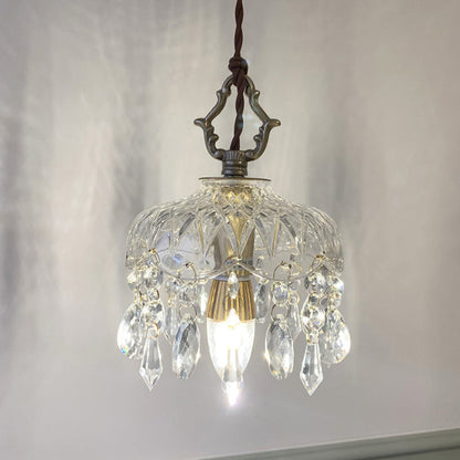 Amy – Applique Murale Vintage en Cristal Française