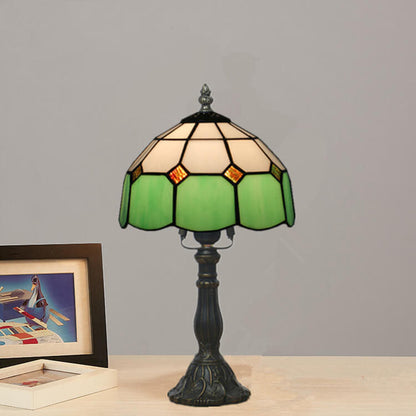 Seraphina – Lampe de table en verre Tiffany vintage