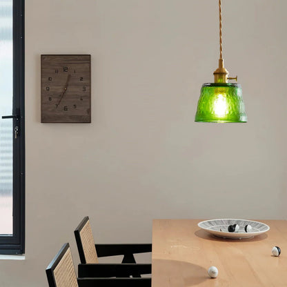 Miyu – Lampe en verre suspendue minimaliste