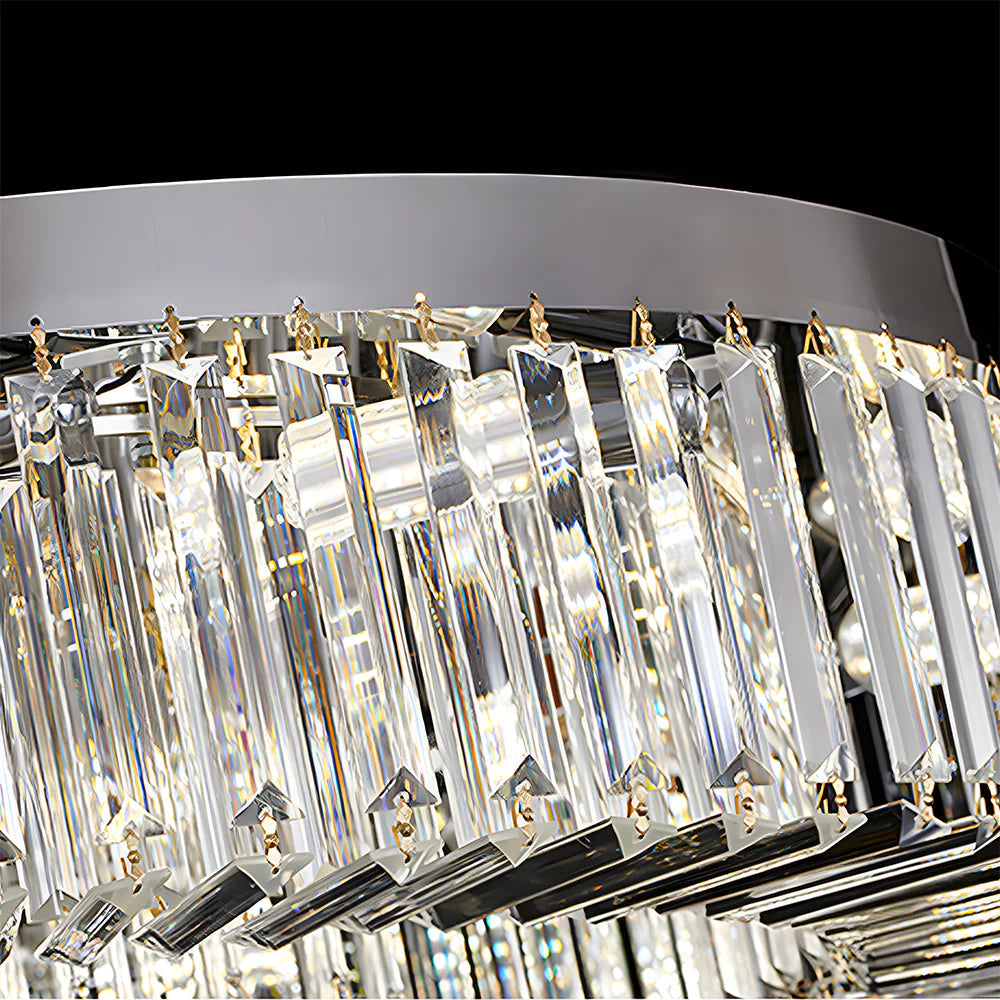 Vela – Plafonnier Cristal Moderne