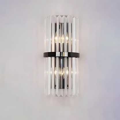 Rafael – Lampe murale contemporaine en acier inoxydable