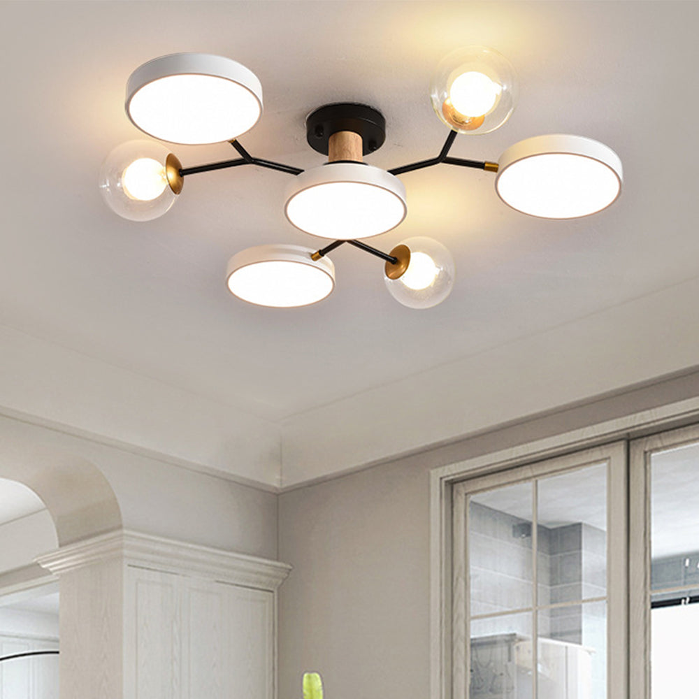 Darren – Lampe de plafond LED en design Branch