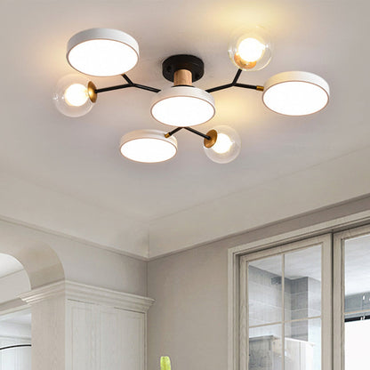Darren – Lampe de plafond LED en design Branch