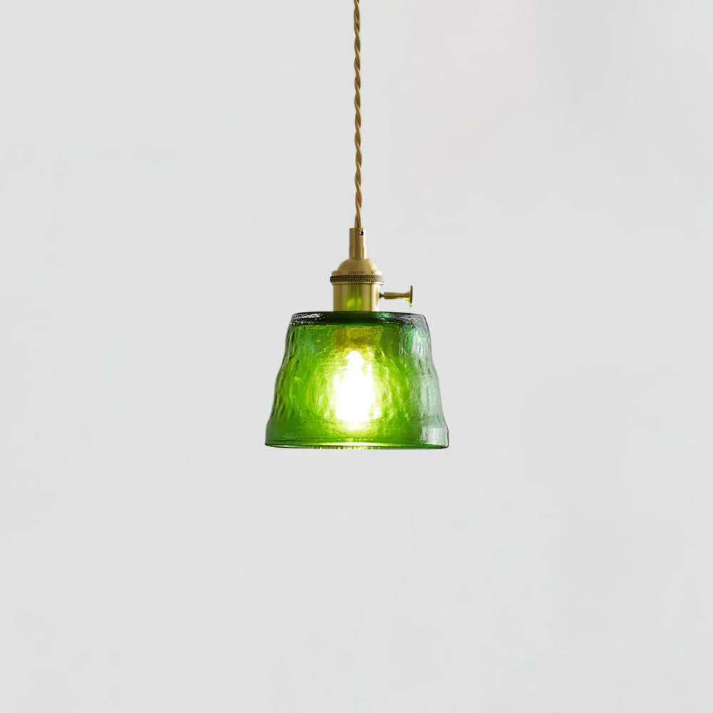 Miyu – Lampe en verre suspendue minimaliste