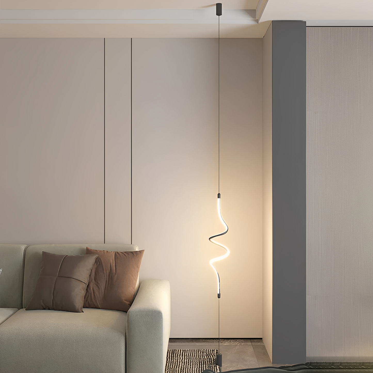 Norell – Lampadaire d'ambiance moderne
