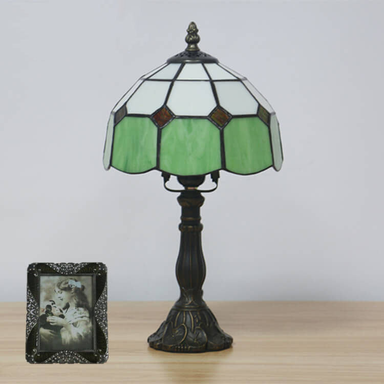 Seraphina – Lampe de table en verre Tiffany vintage