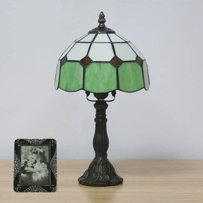 Seraphina – Lampe de table en verre Tiffany vintage