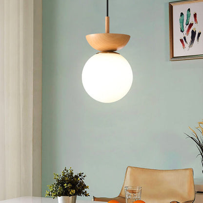 Nivara – Moderne Plafonnier en Bois