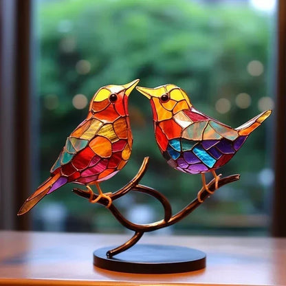 Vivian – Ornements d'oiseaux de bureau créatifs