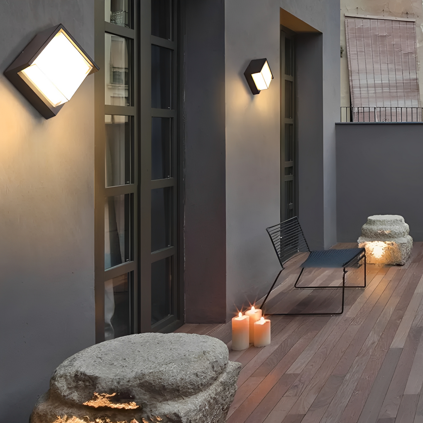 Cortena – Lampe murale LED extérieure dimmable