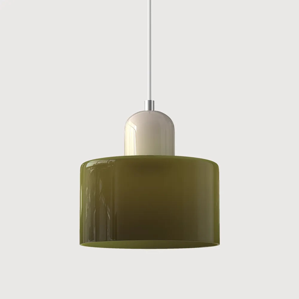 Elin – Lampe pendante en verre ronde