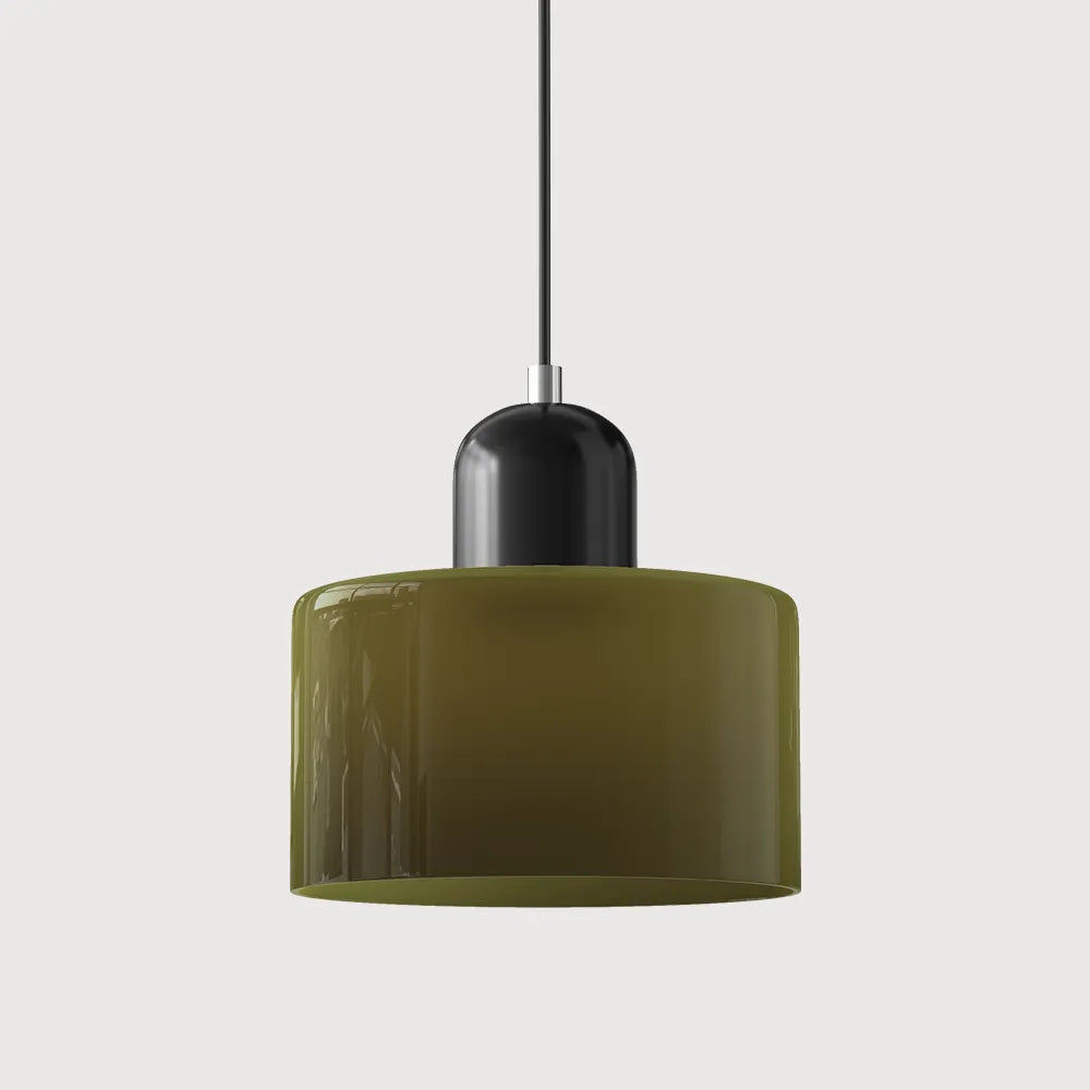 Elin – Lampe pendante en verre ronde