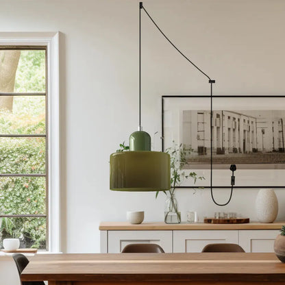 Elin – Lampe pendante en verre ronde