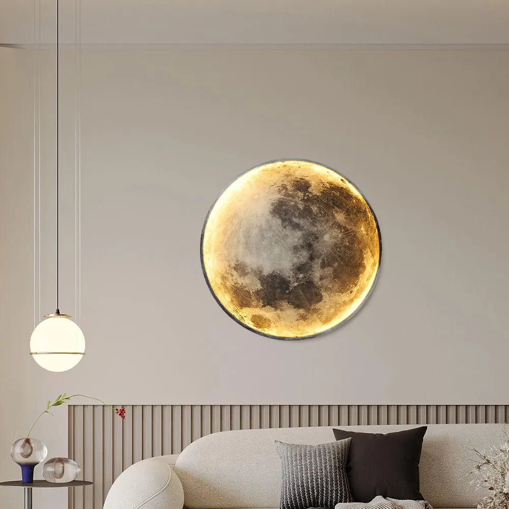 Luna – Lampe murale en acrylique LED Lune