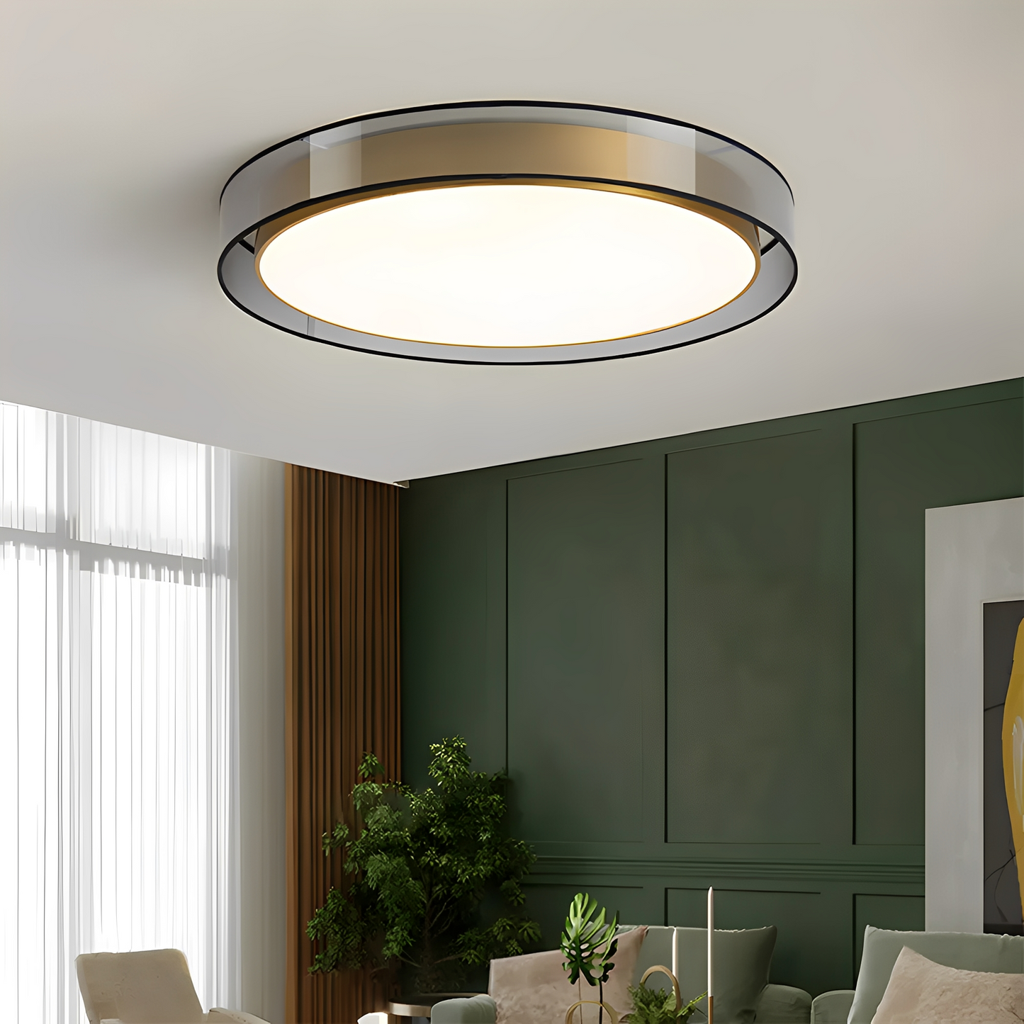 Xing – Luxueuse Ronde Plafonnier