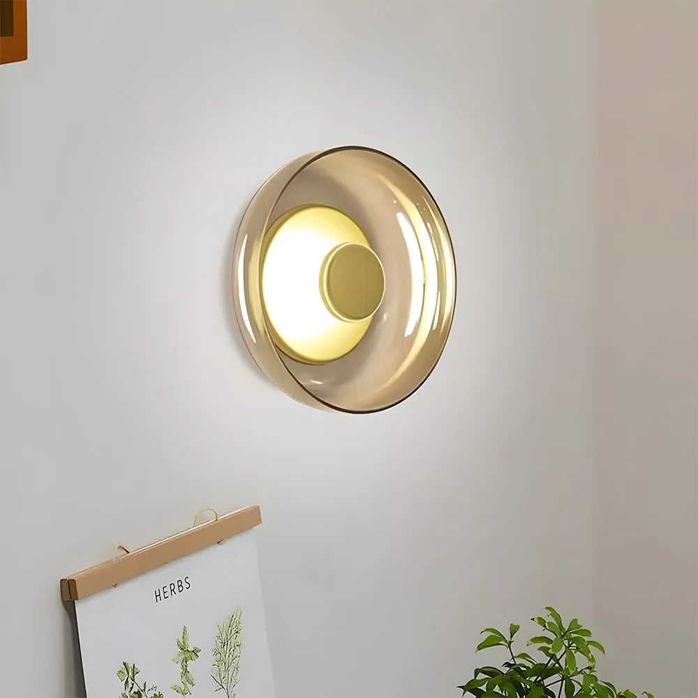 Fred – Lampe Murale en Verre Industrielle