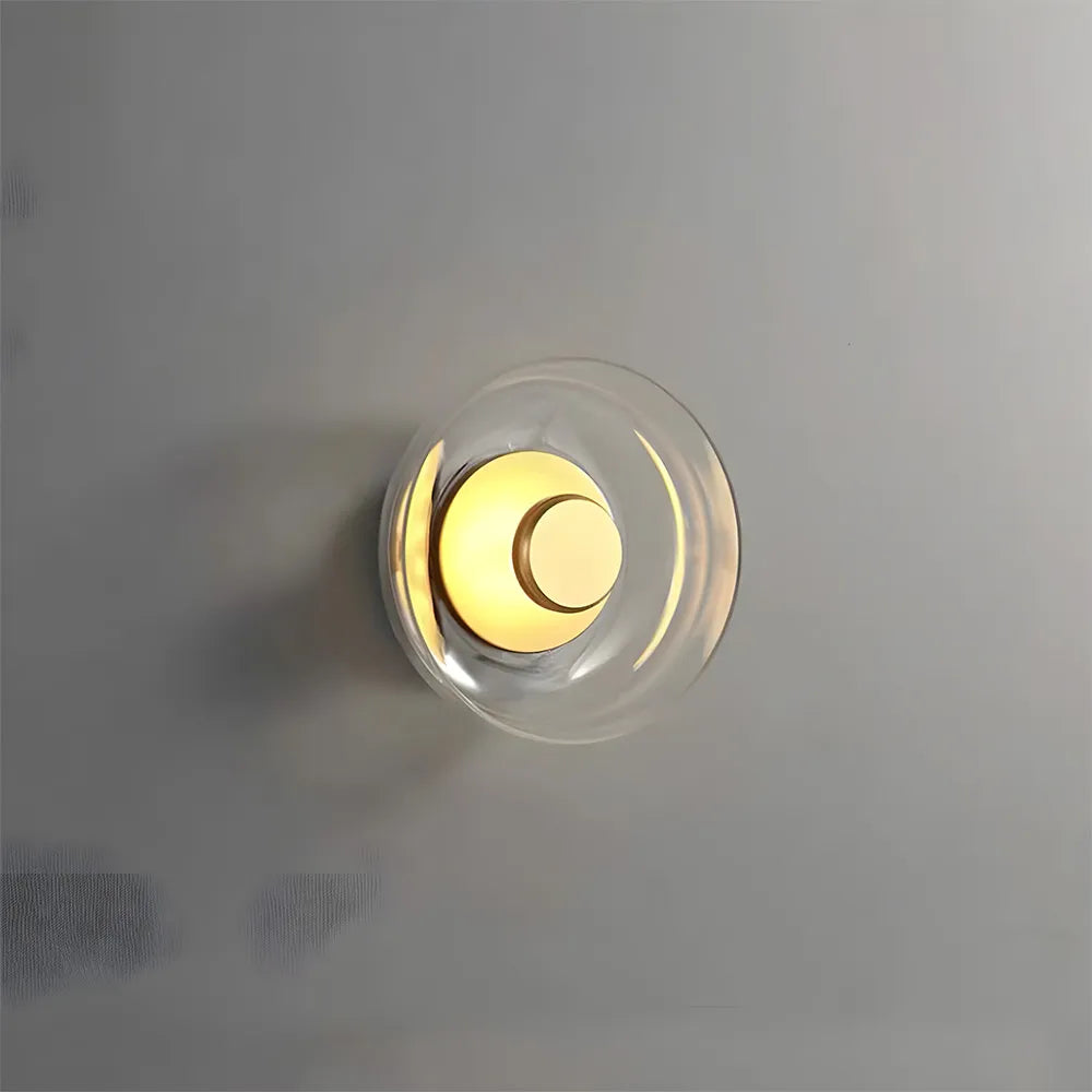 Fred – Lampe Murale en Verre Industrielle