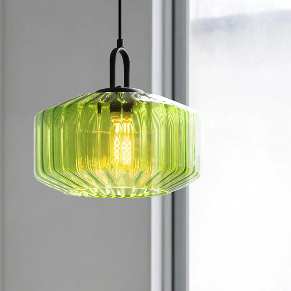 Vireo – Suspension en verre moderne