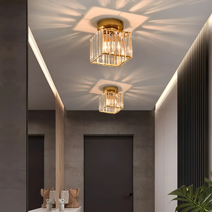 Tyrone – Lampe de plafond en cristal créative