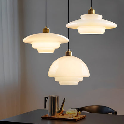 Lucine – Lustre en Verre Minimaliste