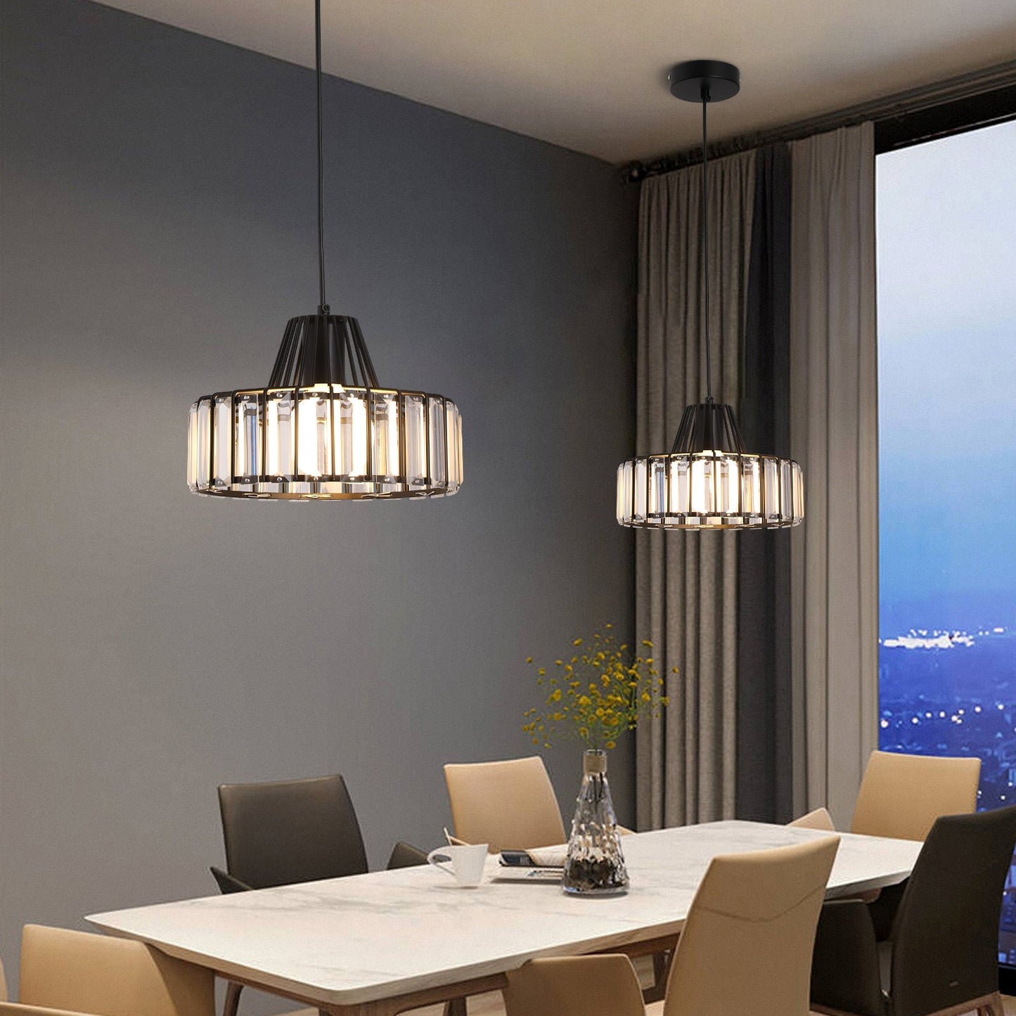Celina – Suspension de luxe en cristal
