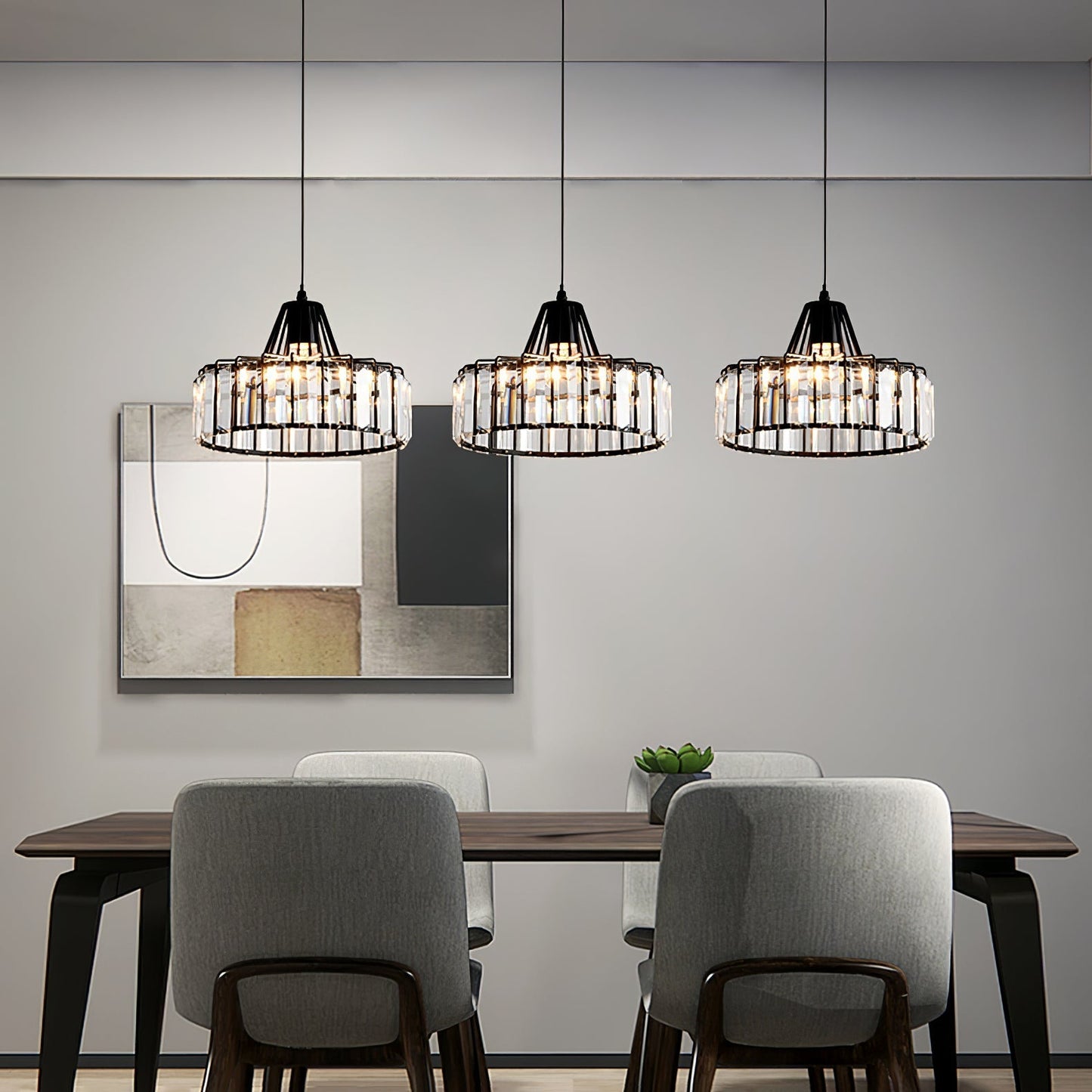 Celina – Suspension de luxe en cristal