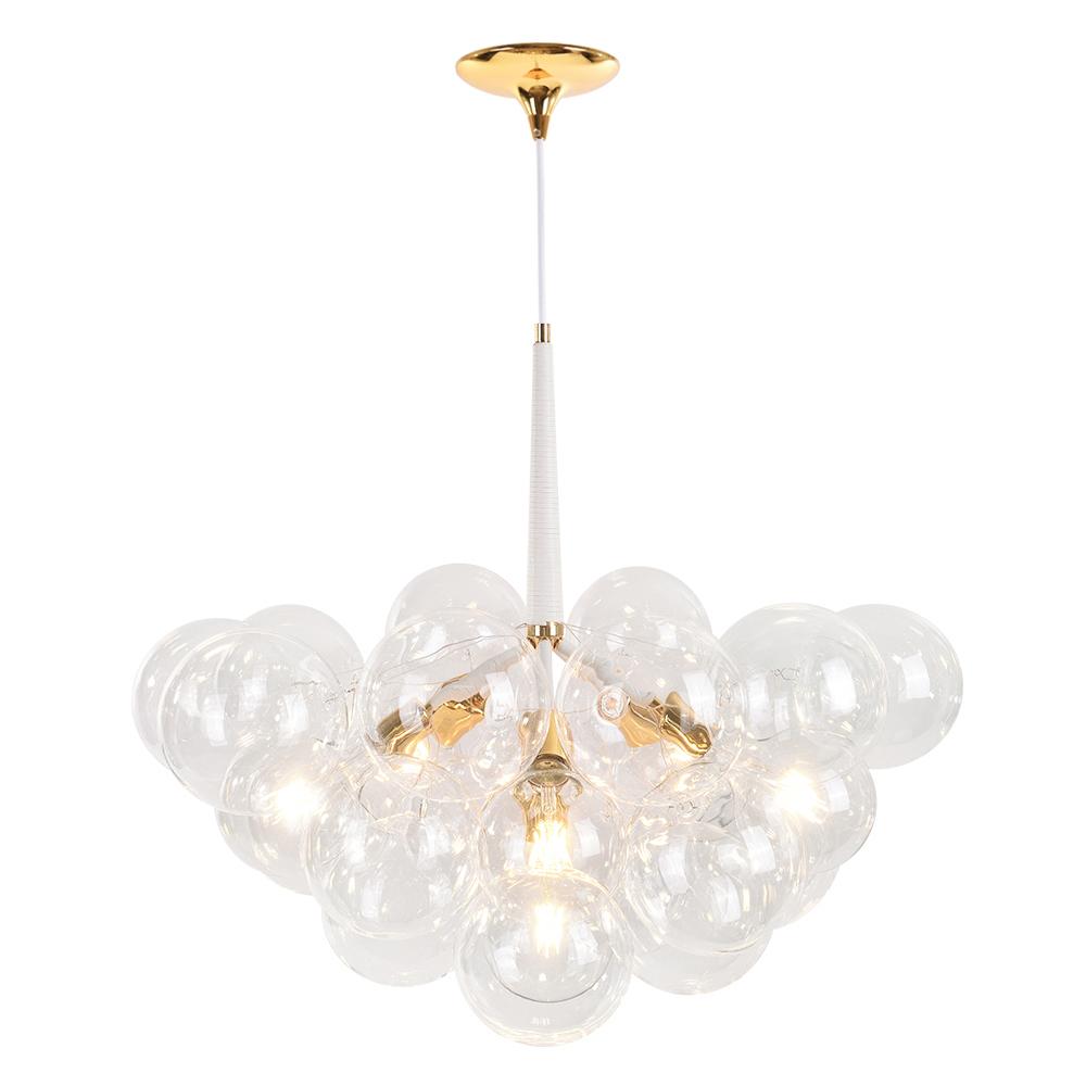 Mori – Grand Lustre en Verre Soufflé