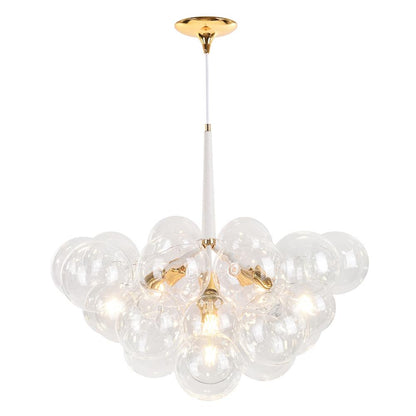 Mori – Grand Lustre en Verre Soufflé