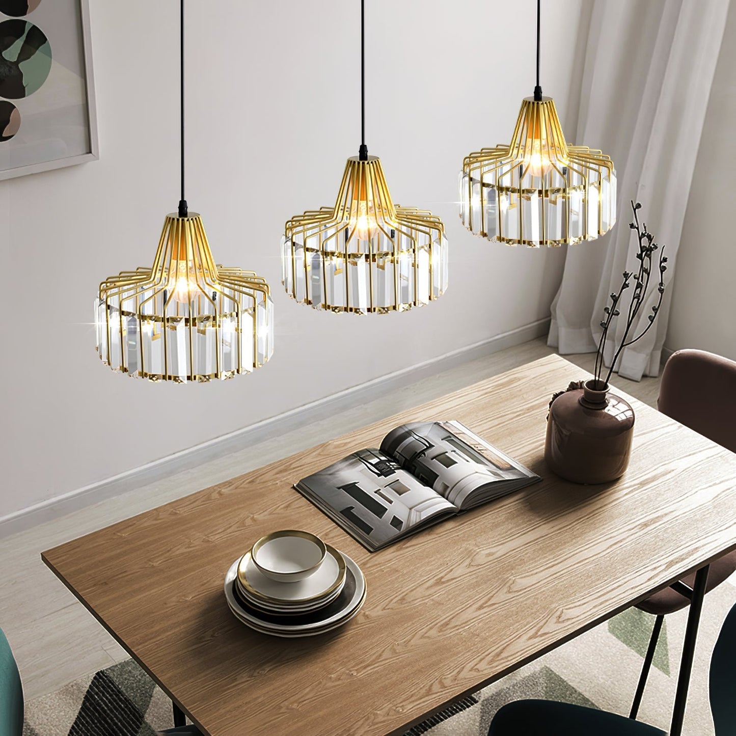 Celina – Suspension de luxe en cristal