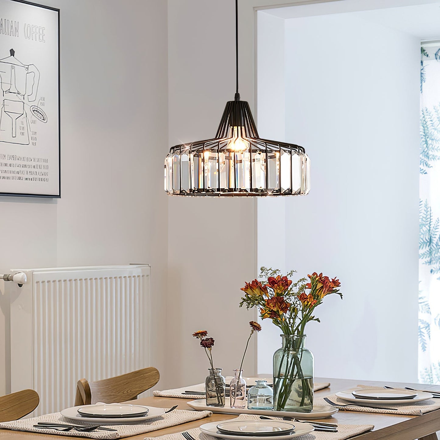 Celina – Suspension de luxe en cristal