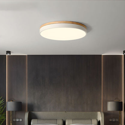 Camilla – Lampe de Plafond en Bois Naturel