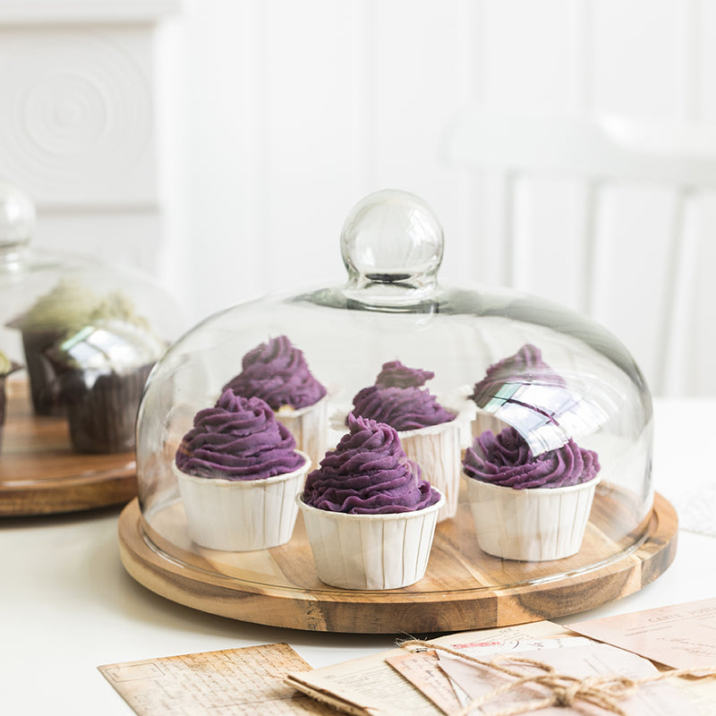 Elvra – Plat nordique en bois pour gâteau