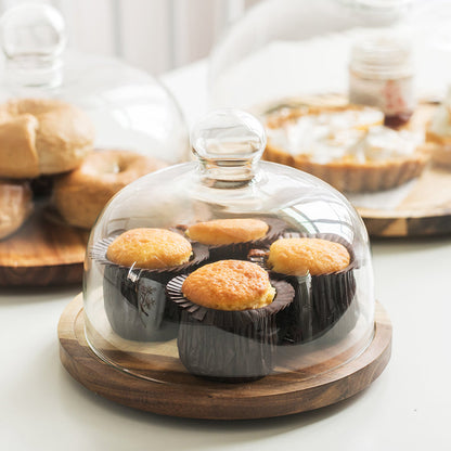 Elvra – Plat nordique en bois pour gâteau