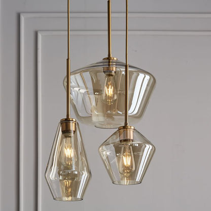Avelin – Lampe Suspendue en Verre Nordique