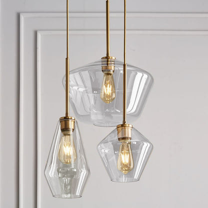 Avelin – Lampe Suspendue en Verre Nordique